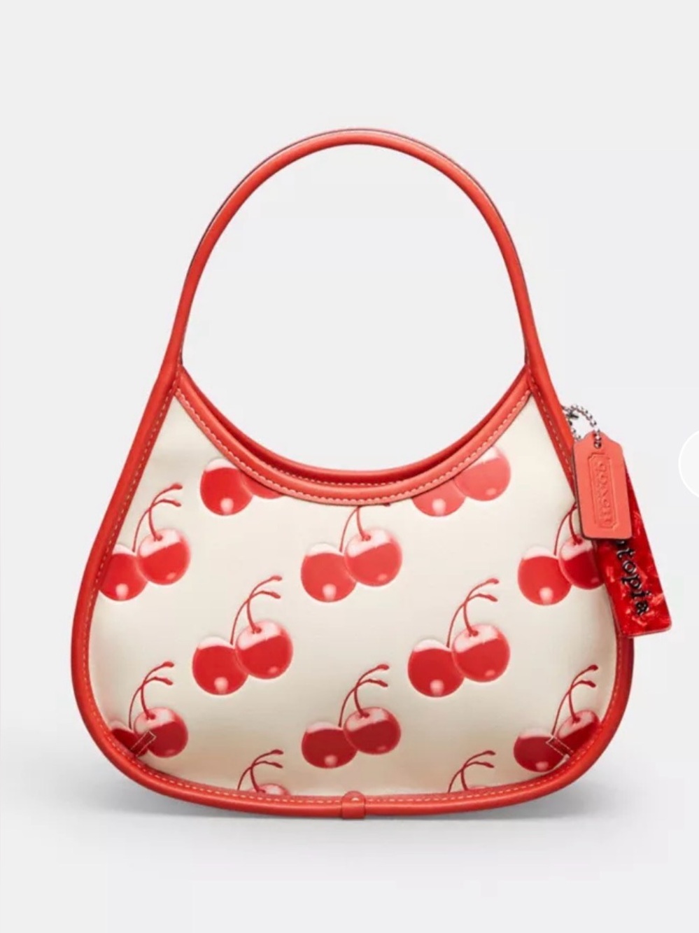 Coach Ergo Bag with Cherry Print